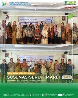 OPENING OF SUSENAS-SERUTI TRAINING MARCH 2024 WAVE 1