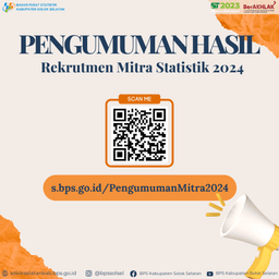 Pengumuman Hasil Rekrutmen Mitra Statistik 2024